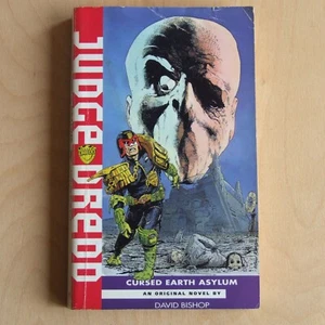 Judge Dredd: Cursed Earth Asylum by David Bishop 2000 AD Virgin 1993 prose novel - Imagen 1 de 8
