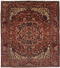 11X12 Semi Antique Rust Floral Design Farmhouse Oriental Rug Carpet 10'8X12'3