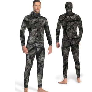 Omer BlackStone neoprene 3,0 mm Open Cell muta subacquea apnea - Imagen 1 de 4