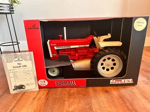 1965 Case IH RARE VINTAGE Farmall 1206 1/8 Scale Signature Series Diesel Tractor - Picture 1 of 9
