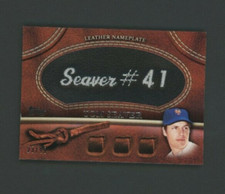 2011 Topps Manufactured Glove Leather Nameplates #MGL-TS Tom Seaver /99 NM-MT