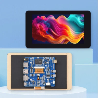 7 inch 1024x600 Touch Screen LCD Display for Raspberry Pi Zero 2 W WH Monitor - Image 1 of 4