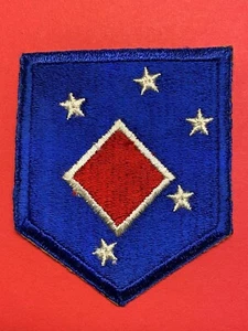 1st MARINE AMPHIBIOUS CORPS, MAC, HEADQUARTERS, CUT EDGED, USMC, WWII, NO GLOW - Picture 1 of 3