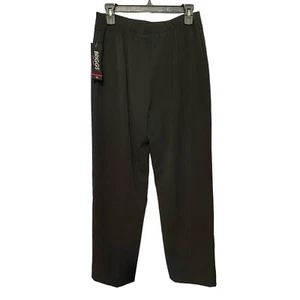 Neu mit Etikett Briggs schwarze Stretchhose mit elastischem Bund Größe 10 - Bild 1 von 13