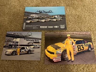 Tarjetas de héroe originales de Lake Speed NASCAR firmadas todas están  Foto 1 de 2