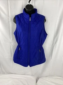 Relativity Women’s winter vest Size M blue - Picture 1 of 6