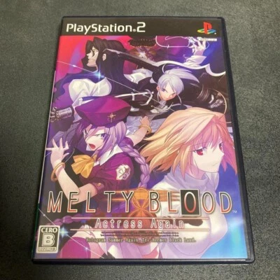 PS2 Sony Playstation 2 Melty Blood : Actress Again Japanese Game - Image 1 of 3