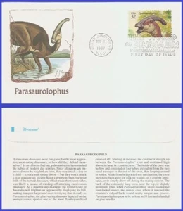 USA6 #3136i U/A FLEETWOOD FDC   Dinosaurs Parasaurolophus - Picture 1 of 1