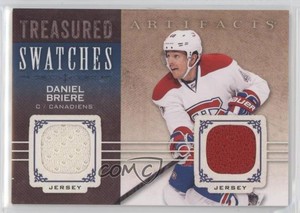 2014-15 Upper Deck Artifacts Treasured Swatches Blue Jersey/Jersey Daniel Briere