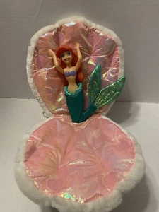 Disney Little Mermaid in Shell Plush Puppet 9" tall - Picture 1 of 7