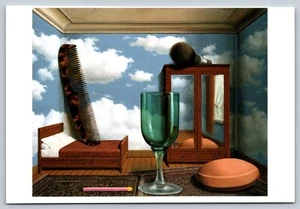 Personal Values by RENE MAGRITTE Oil Painting vtg UNP unused Art Postcard A76 - Picture 1 of 2