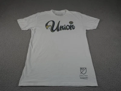 Philadelphia Union Shirt Mens Large White MLS Soccer Snake Mitchell & Ness - Image 1 of 4