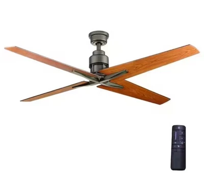 Virginia Highland 56 in. Indoor Espresso Bronze Ceiling Fan with Remote Control - Image 1 of 2