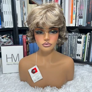 HENRY MARGU WIG KAYLA 2351 18/22H LIGHT ASH BROWN WITH ASH BLONDE HIGHLIGHTS - Picture 1 of 7