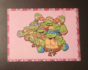 NINJA TURTLES VALENTINES DAY JUMBO SIZE CARD  - Bild 1 von 2
