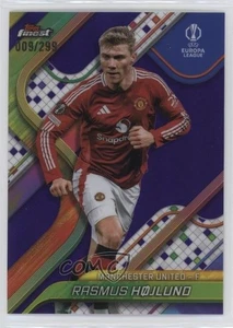 2024 Mejor UEFA Clubes Competiciones Refractor Púrpura/299 Rasmus Hojlund Højlund - Imagen 1 de 3