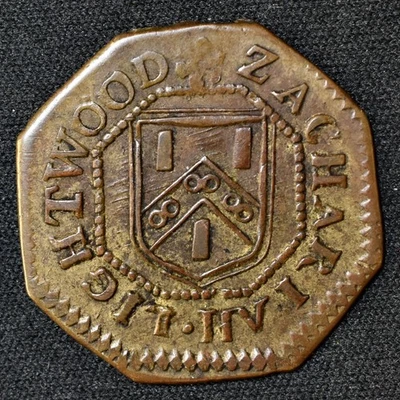 1671 Staffordshire, W.103, Yoxall, Zachariah Lightwood, Farthing Token, N.2963 - Image 1 of 4