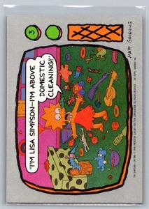 1990 Topps The Simpsons #S4 Lisa Simpson - Picture 1 of 2