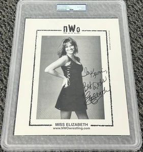 Miss Elizabeth Signed Autographed 8x10 1998 NWO Promo Photo PSA/DNA Encapsulated - Picture 1 of 1