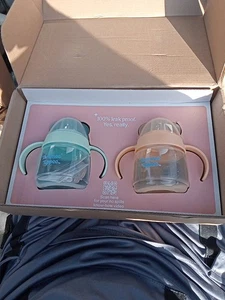 Twin Pack Tommee Tippee Baby Tansition Spout Bottles 4mths+ - Picture 1 of 1