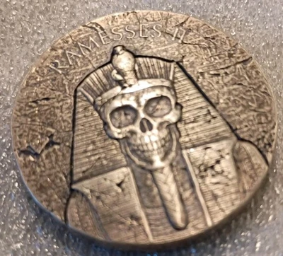 2017 2 oz Egyptian Silver Coin .999 Ramesses II AFTERLIFE - Image 1 of 4