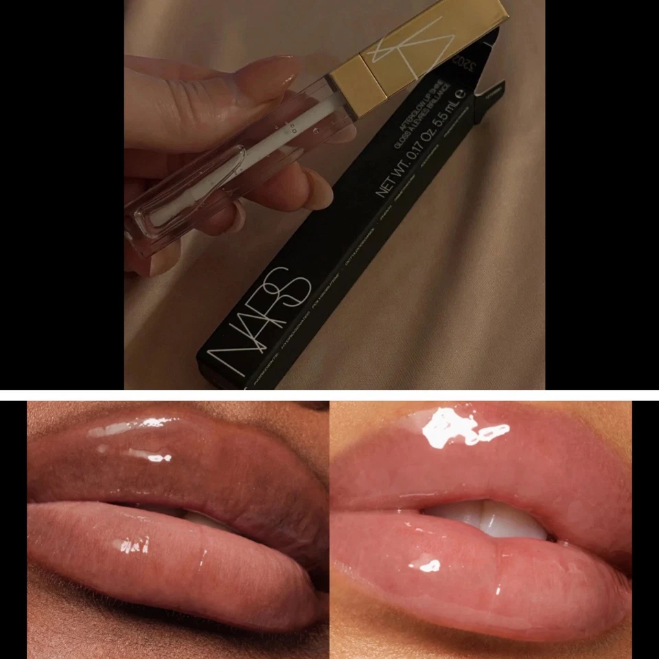 NARS AFTERGLOW BRILLO LABIAL | TRANSPARENTE/TRIPLE X NUEVO | AUTÉNTICO | EN CAJA ORIGINAL Foto 1 de 4