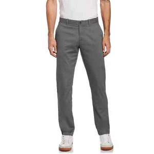 Original Penguin Men's Premium Basic Chino Pants Slim Fit Castlerock Size 34x32 - Picture 1 of 2
