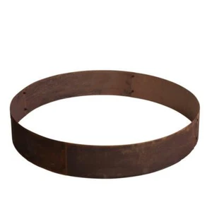 Pflanzring Metallring Stahl Hochbeet 120 cm Pflanzgefäß Pflanzkübel Rost Ring - Bild 1 von 9