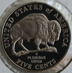 2005 S Bison Buffalo Jefferson Nickel Five Cent 5c Coin from US Mint PROOF - Picture 1 of 2