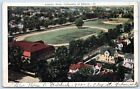 Postcard Urbana IL Athletic Field University Of Illinois Illini Posted 1923 A66
