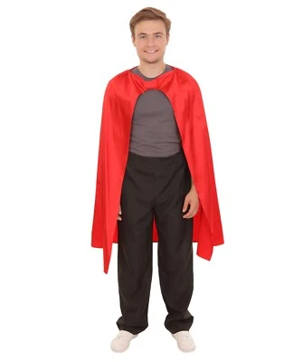Adult Men's Party Cape Costume | Multiple Color Options Halloween Costume - Image 1 of 4