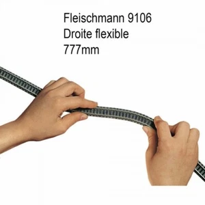 Rail profi flexible 777mm à ballast-N-1/160-FLEISCHMANN 9106 - Imagen 1 de 1