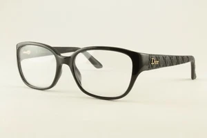 Nuevas Auténticas Gafas Christian Dior CD 3236 BIL Negro Plateado 52mm Anteojos RX - Imagen 1 de 7
