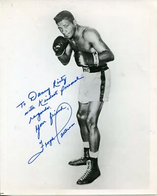 Floyd Patterson Autograph Boxer Boxing Legend Signed Photo - Image 1 of 2