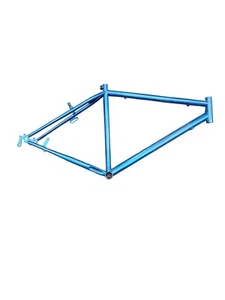 TELAIO BICI BICICLETTA ACCIAO 26 MTB UOMO AZZURRO H48 - Foto 1 di 1