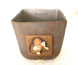 WILLOW TREE Demadco ChristmasSusan Lordi 2008 "Peace On Earth" Votive Holder/Cup - Picture 1 of 6