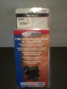 Tow Ready 7 way Car Replacement socket for 7-way OEM GM pt.# 20047 FREE SHIP! - Foto 1 di 4