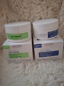 LACURA Antiarrugas Q10 Crema de Día Q10 Crema de Noche Cuidado Facial Set *LIQUIDACIÓN* - Imagen 1 de 4