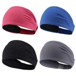 Yoga Sports Wide Headband Sweatband Hair Band Head Wrap Turban For Women US FAST - Picture 1 of 15