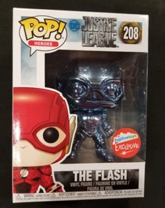 Adesivo esclusivo NYCC FLASH cromo blu FUNKO POP giocattoli fuggitivi 208 giustizia DC - Foto 1 di 1