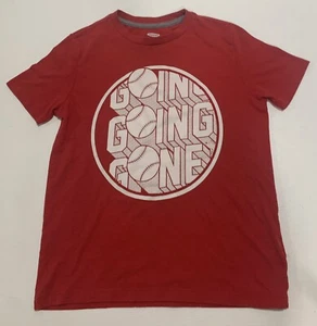 Old Navy Boys T-Shirt Black Size M 8 - Picture 1 of 6