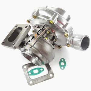 T4 turbine .96 A/R Comp .80 A/R Vband Oil Cooled 1000+HP Turbocharger for V6 V8 - Picture 1 of 8