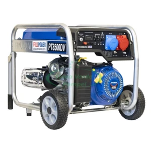 Generatore di corrente benzina 4T dynamic Hyundai 8.5KW monofase + trifase - Foto 1 di 4