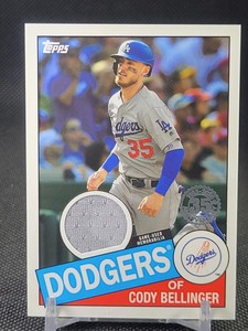 Cody Bellinger 2020 Topps 1985 35th Anniversary Bat Relic #85R-CBE Dodgers