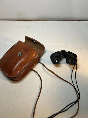 Antique C.P Goerz Berlin FAGO Trieder Binocle Miniature Binoculars 3.5x in Case - Image 1 of 4