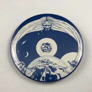 Bottone vintage MADRE TERRA, pinback - Foto 1 di 2