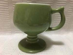 HALL-USA...Moss Green Wide/Footed Coffee Mug - Picture 1 of 6