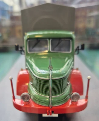 Schuco 1:43 03033 Krupp-Titan Planen LKW + Anhänger in OVP/2503 - Bild 1 von 4