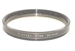 VIVITAR 67MM UV HAZE CAMERA LENS FILTER - Picture 1 of 2
