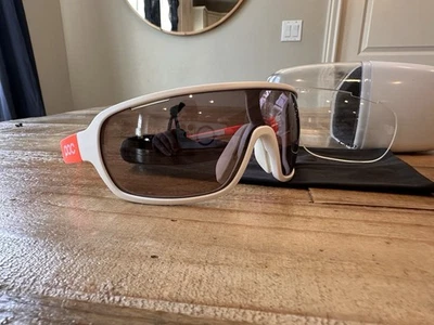 MINT POC Do Blade AVIP Cycling Sunglasses white/neon Orange (2 lenses) - Image 1 of 4